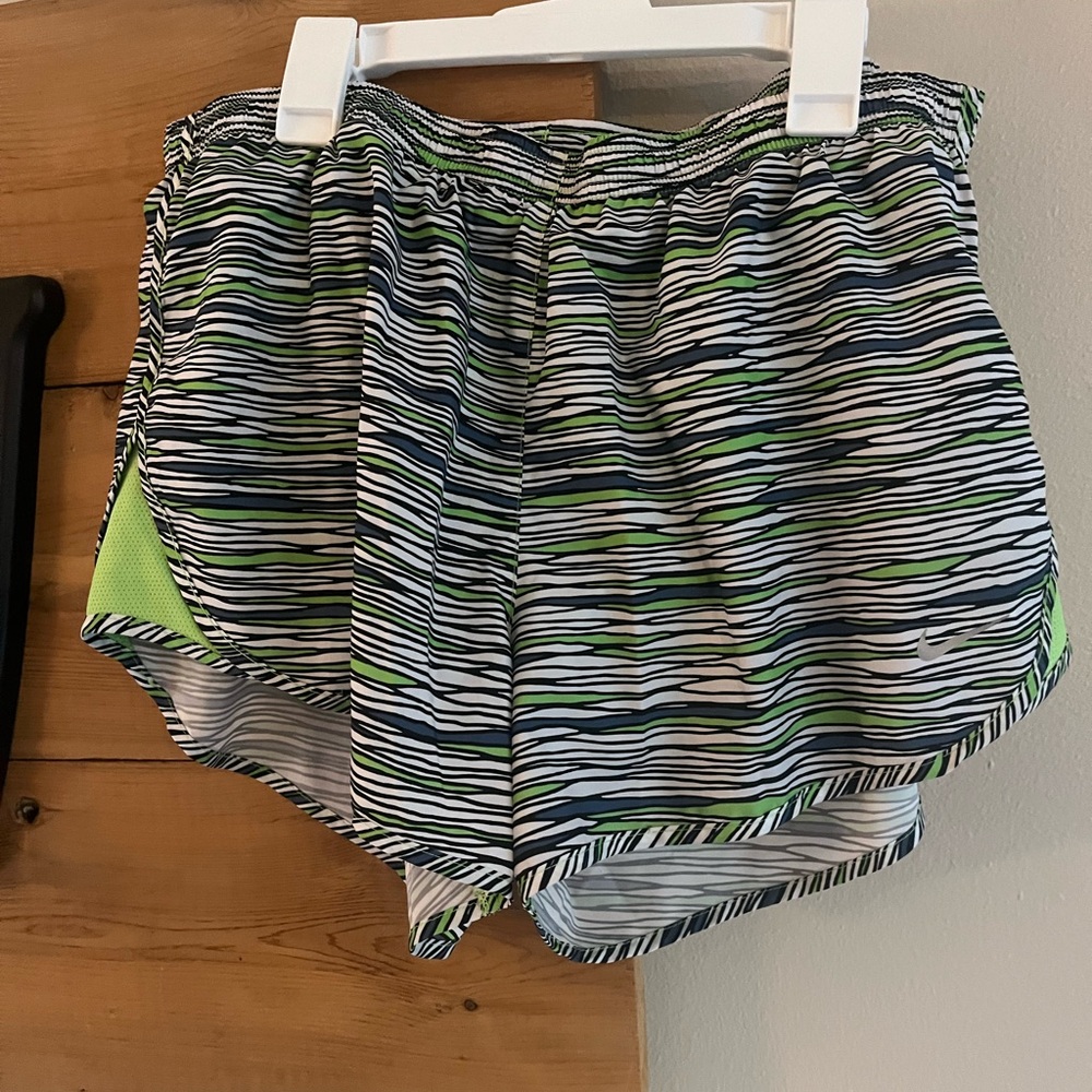 Nike Dri-FIT Neon Green running shorts